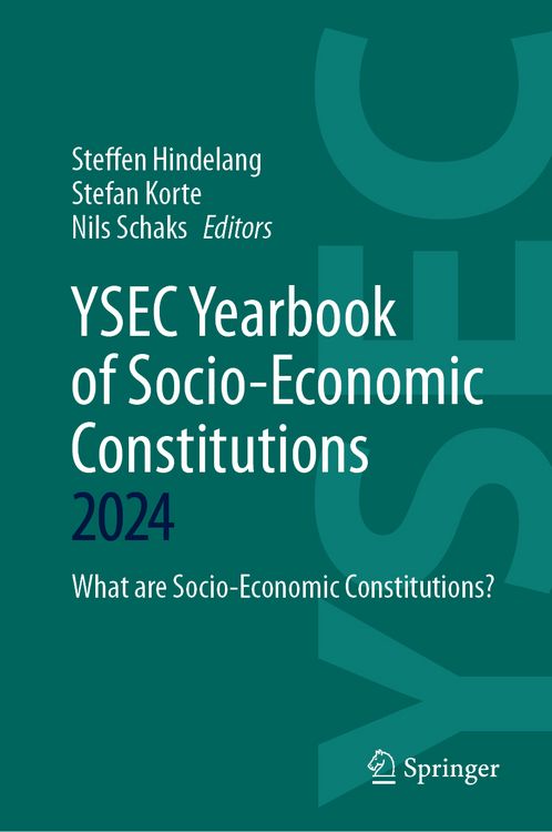 Produktbild: YSEC Yearbook of Socio-Economic Constitutions 2024