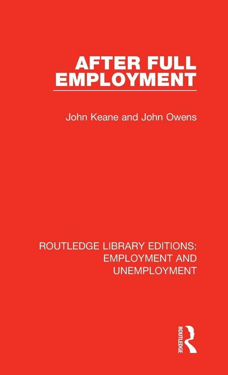 Produktbild: After Full Employment
