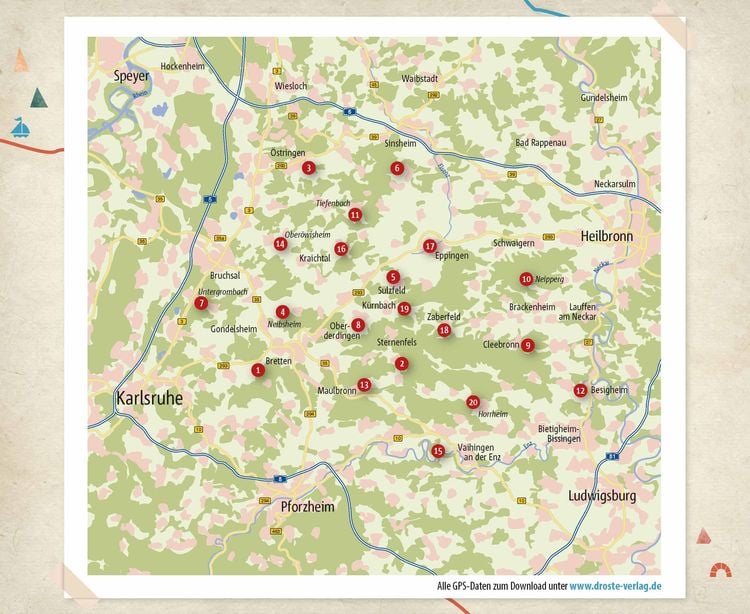 Produktbild: Kraichgau. Wandern für die Seele