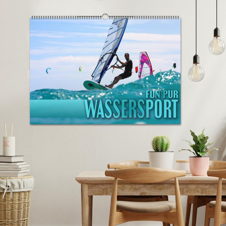 Produktbild: Wassersport - Fun pur (Wandkalender 2026 DIN A2 quer), CALVENDO Monatskalender