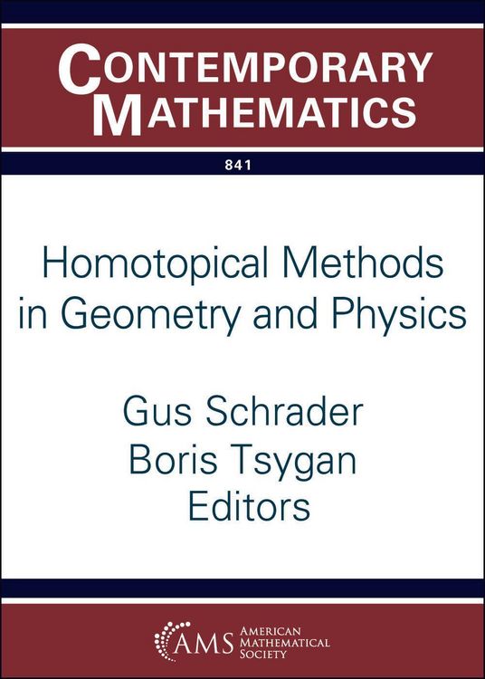 Produktbild: Homotopical Methods in Geometry and Physics