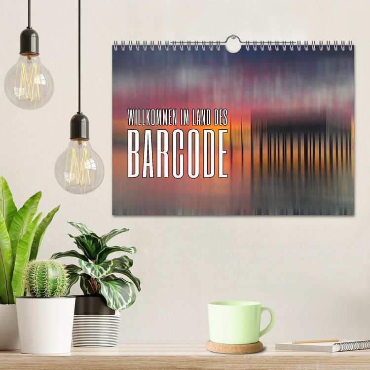 Produktbild: Willkommen im Land des Barcode (Wandkalender 2026 DIN A4 quer), CALVENDO Monatskalender