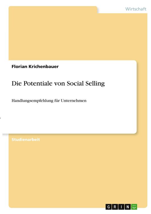 Produktbild: Die Potentiale von Social Selling