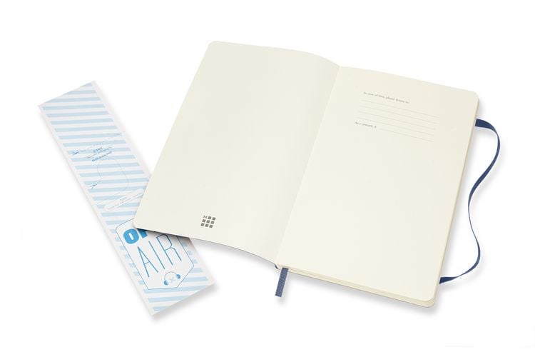 Produktbild: MOLESKINE NOTIZBUCH L/A5, PUNKTRASTER, SOFT COVER, SAPHIR