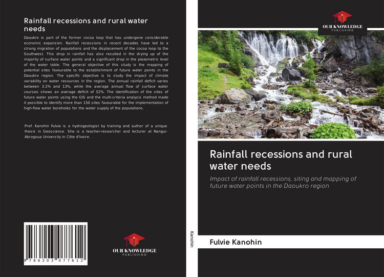 Produktbild: Rainfall recessions and rural water needs