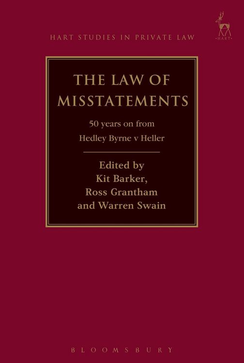 Produktbild: The Law of Misstatements