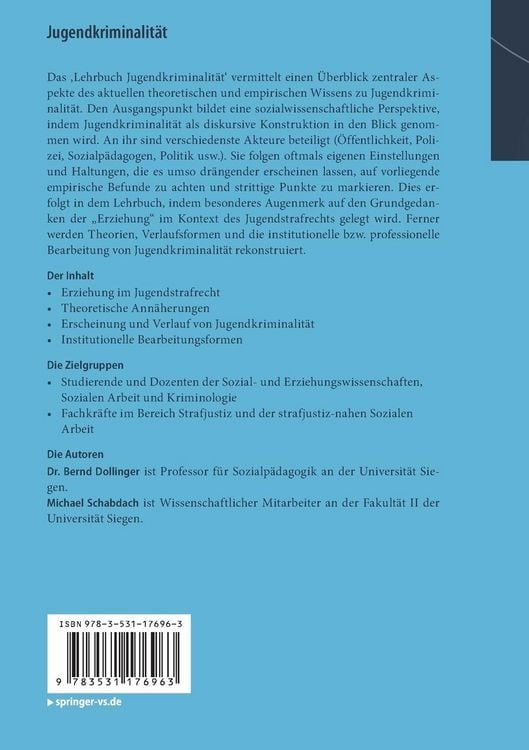 Produktbild: Jugendkriminalit&auml;t