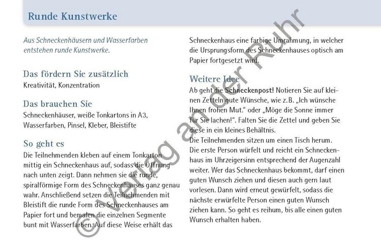 Produktbild: 10-Minuten-Aktivierungen mit Naturmaterialien