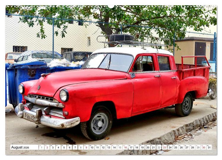 Produktbild: Dodge Pickups - Amerikas legend&auml;re Lastenesel (Wandkalender 2026 DIN A2 quer), CALVENDO Monatskalender