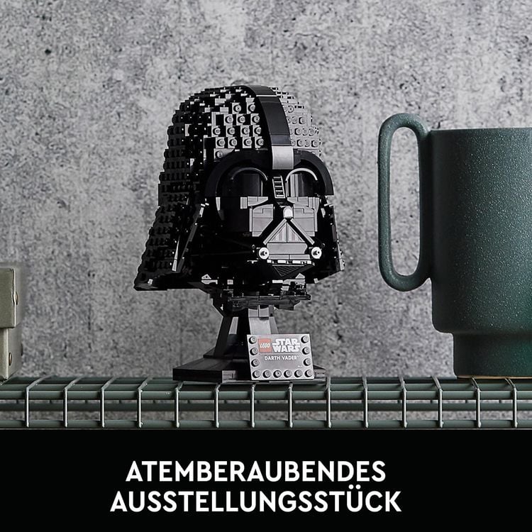 Produktbild: LEGO® Star Wars™ Darth Vader™ Helm (75304); kreatives Bauset; cooles Star Wars Sammlerstück zum Ausstellen (834 Teile)