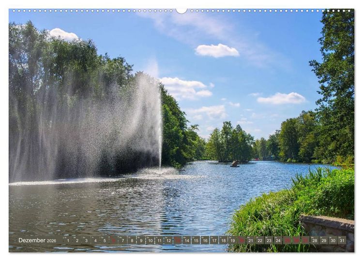 Produktbild: Bad Bodenteich - Kurort in der L&uuml;neburger Heide (Wandkalender 2026 DIN A2 quer), CALVENDO Monatskalender