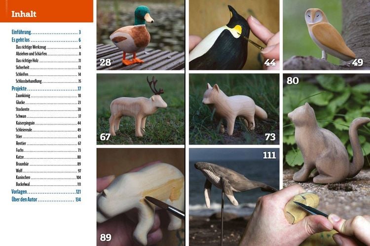 Produktbild: Einfach Tiere schnitzen