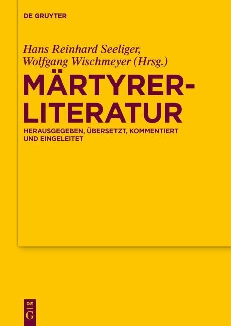 Produktbild: M&auml;rtyrerliteratur