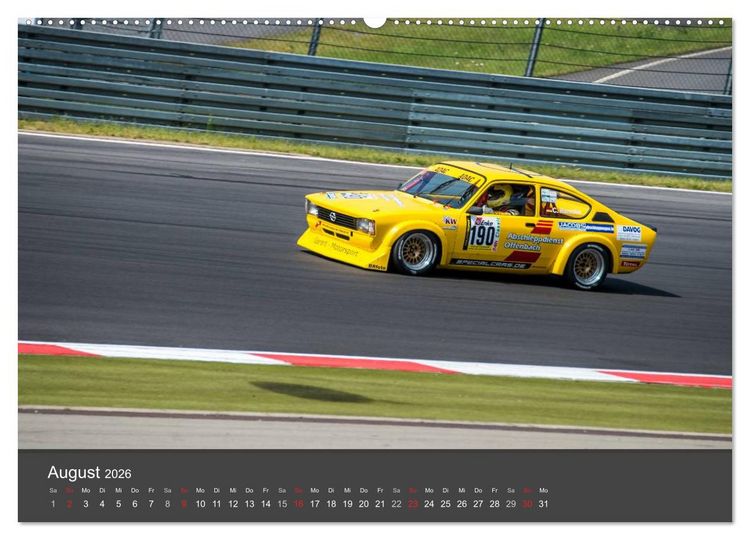 Produktbild: Youngtimer Racing Cars (Wandkalender 2026 DIN A2 quer), CALVENDO Monatskalender
