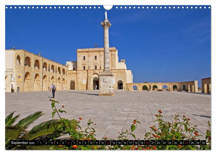 Produktbild: Apulien - Eine Rundreise (Wandkalender 2026 DIN A3 quer), CALVENDO Monatskalender