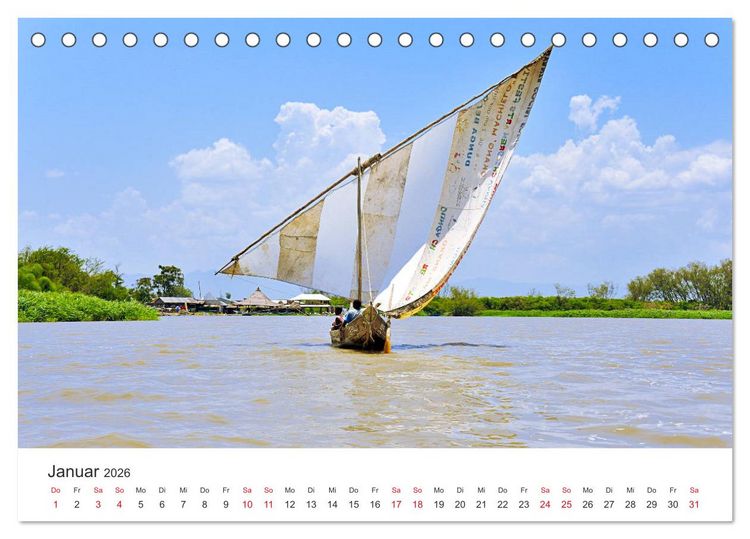 Produktbild: Kenia - Ein Land wie Afrika (Tischkalender 2026 DIN A5 quer), CALVENDO Monatskalender