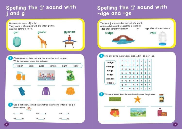 Produktbild: Easy Learn Spelling Age 6-7