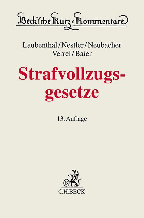 Produktbild: Strafvollzugsgesetze