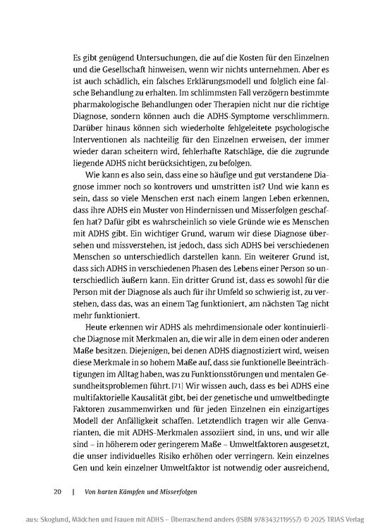 Produktbild: M&auml;dchen und Frauen mit ADHS