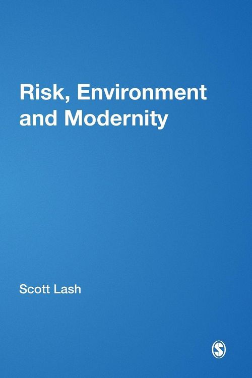 Produktbild: Risk, Environment and Modernity