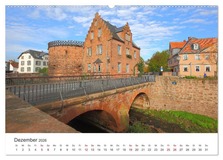 Produktbild: B&uuml;dingen - historische Stadt (hochwertiger Premium Wandkalender 2026 DIN A2 quer), Kunstdruck in Hochglanz