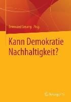 Produktbild: Kann Demokratie Nachhaltigkeit?