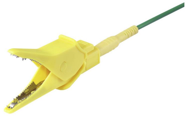 Produktbild: VOLTCRAFT EML-50 Erdungsmessleitung 50 m Gr&uuml;n auf Spindel CAT III 1000 V Kunststofffaser f&uuml;r hohe Zugfestigkeit