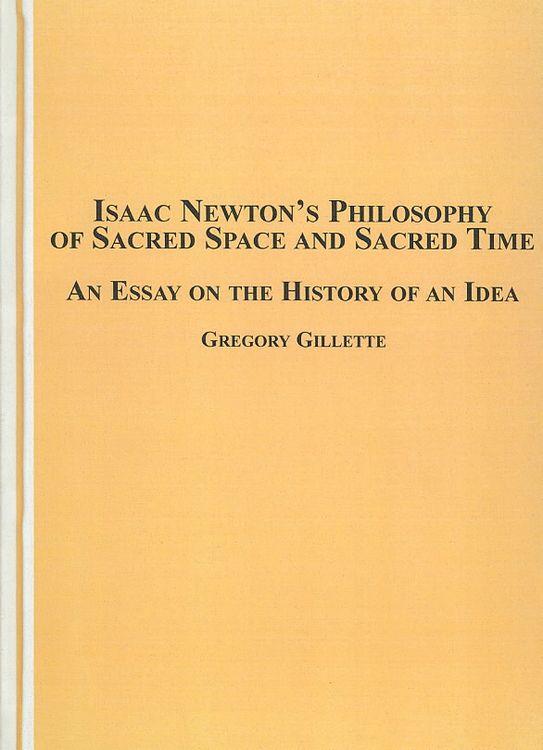 Produktbild: Isaac Newton's Philosophy of Sacred Space and Sacred Time
