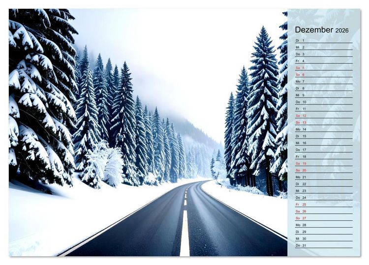 Produktbild: Friedliche Einsamkeit: Natur in ihrer stillen Pracht (Wandkalender 2026 DIN A4 quer), CALVENDO Monatskalender