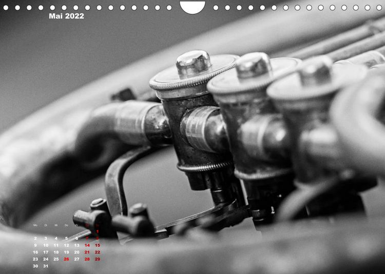 Produktbild: Horn - Close Up (Wandkalender 2022 DIN A4 quer)