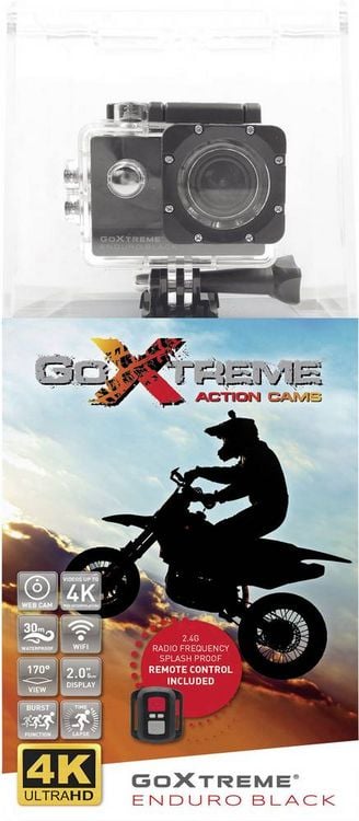 Produktbild: GoXtreme Enduro Black Action Cam 2.7K, Wasserfest, WLAN