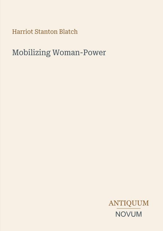 Produktbild: Mobilizing Woman-Power