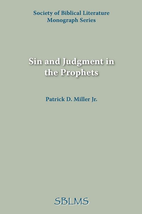 Produktbild: Sin and Judgment in the Prophets