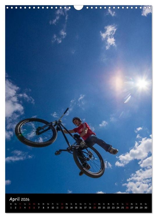 Produktbild: Slopestyle Extrembiking (Wandkalender 2026 DIN A3 hoch), CALVENDO Monatskalender