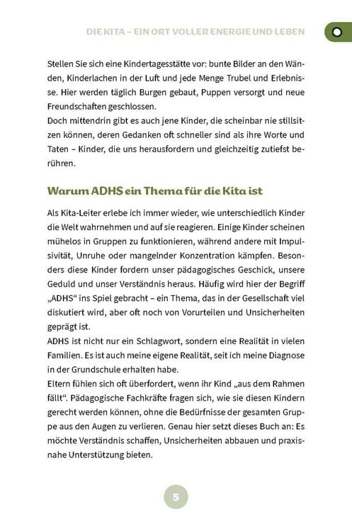 Produktbild: AD(H)S in der Kita