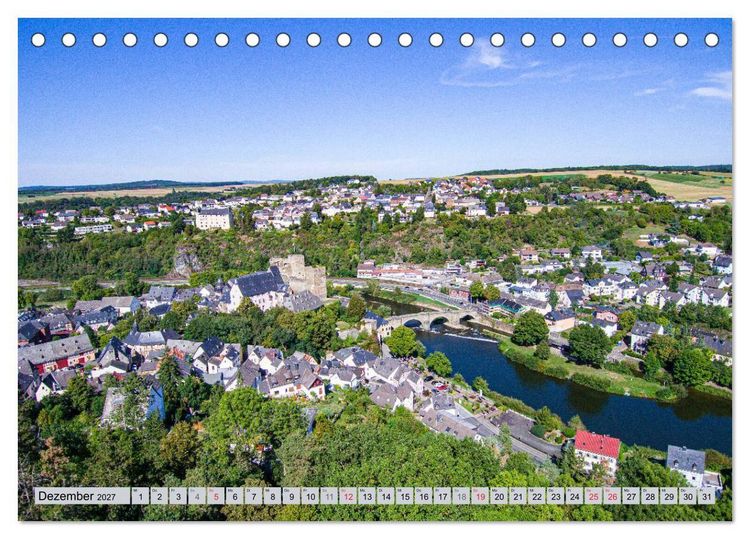 Produktbild: Ausblicke - Mittelhessen von Oben (Tischkalender 2027 DIN A5 quer), CALVENDO Monatskalender