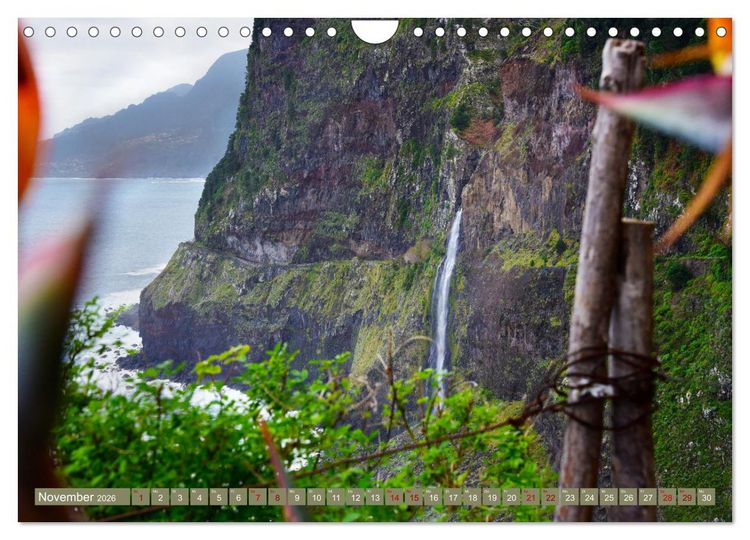 Produktbild: Erlebe mit mir Madeira (Wandkalender 2026 DIN A4 quer), CALVENDO Monatskalender