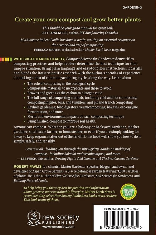 Produktbild: Compost Science for Gardeners