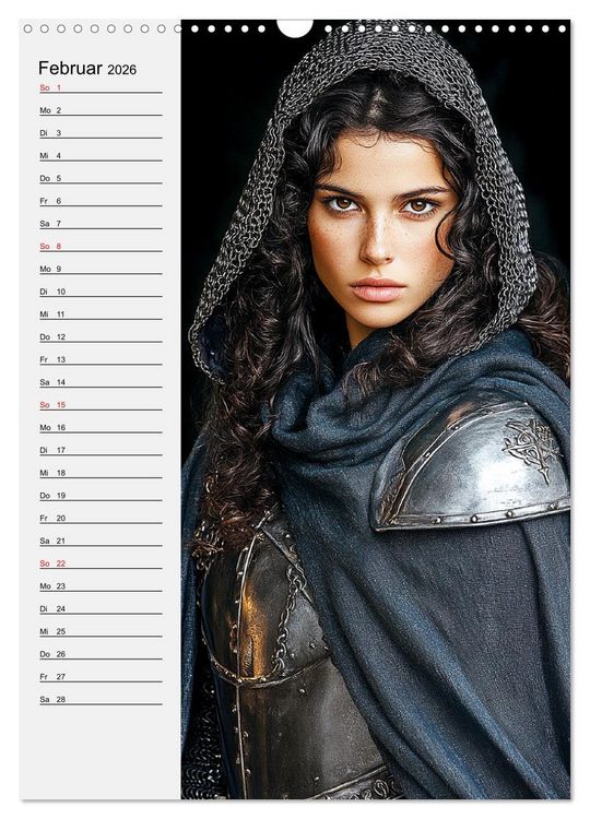 Produktbild: Armor Couture. Mode inspiriert vom Mittelalter (Wandkalender 2026 DIN A3 hoch), CALVENDO Monatskalender