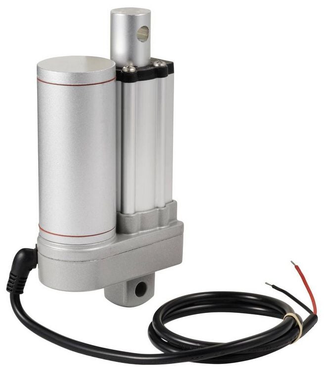 Produktbild: TRU COMPONENTS Elektrozylinder TC24-25-1000 TC-13492760 Hubl&auml;nge 25 mm Schubkraft 1000 N 24 V/DC 1 St.