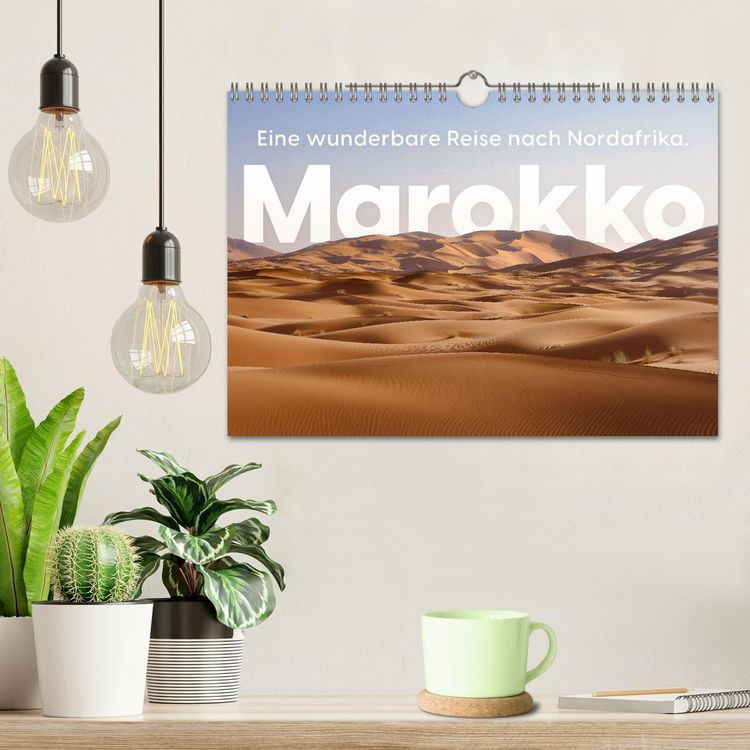 Produktbild: Marokko - Eine wunderbare Reise nach Nordafrika. (Wandkalender 2026 DIN A4 quer), CALVENDO Monatskalender