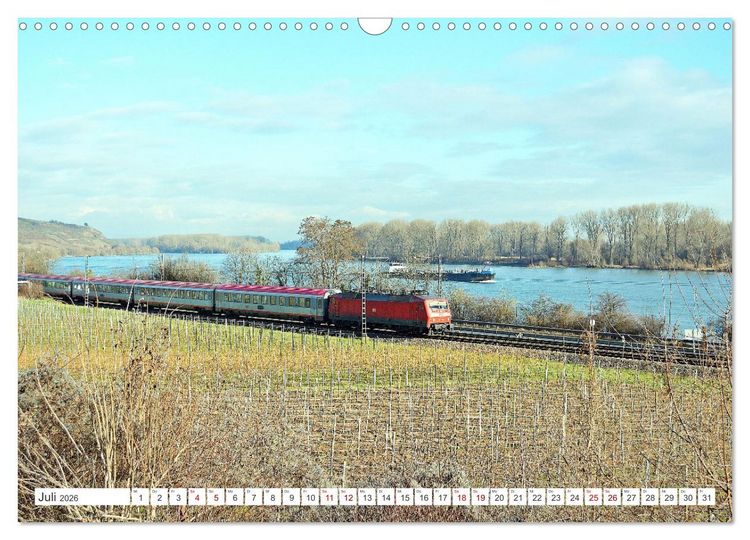 Produktbild: Die Baureihe 120 der Deutschen Bahn (Wandkalender 2026 DIN A3 quer), CALVENDO Monatskalender