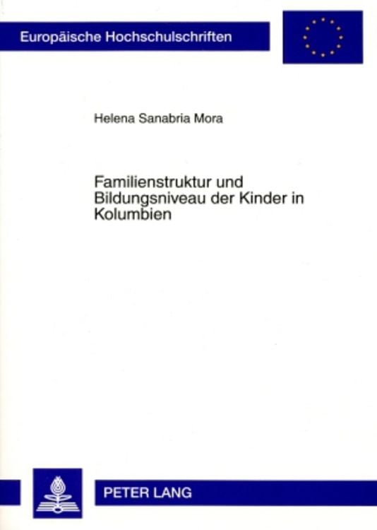 Produktbild: Familienstruktur und Bildungsniveau der Kinder in Kolumbien