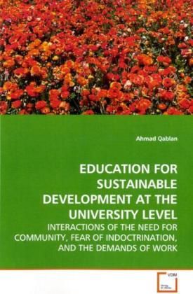 Produktbild: Qablan, A: EDUCATION FOR SUSTAINABLE DEVELOPMENT AT THE UNIV