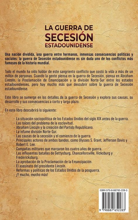 Produktbild: La guerra de Secesi&oacute;n estadounidense