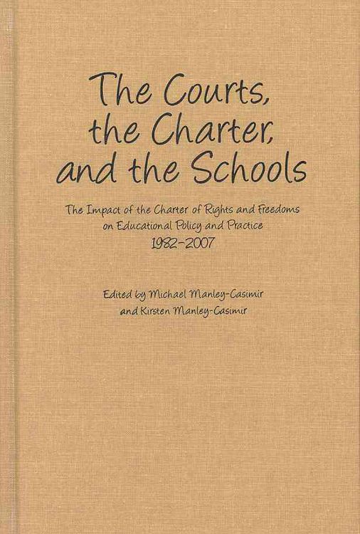 Produktbild: The Courts, the Charter, and the Schools