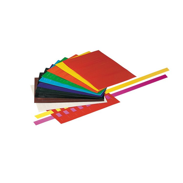 Produktbild: folia Flechtpapier Glanzpapier mehrfarbig 12x17cm 10 Blatt