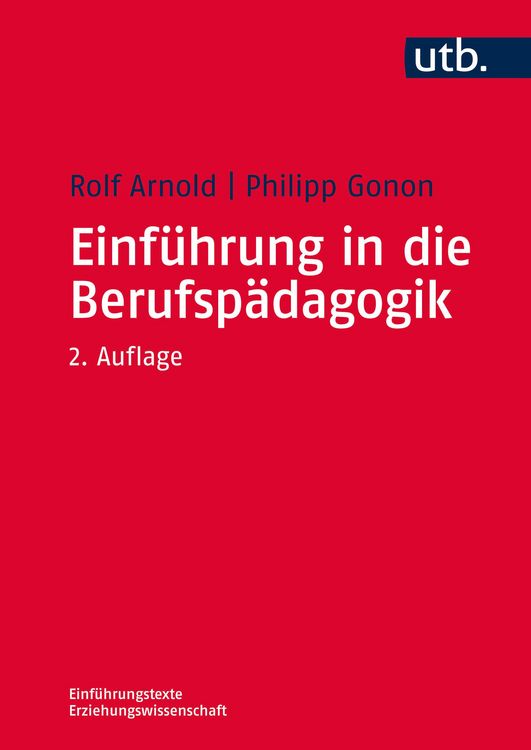Produktbild: Einf&uuml;hrung in die Berufsp&auml;dagogik