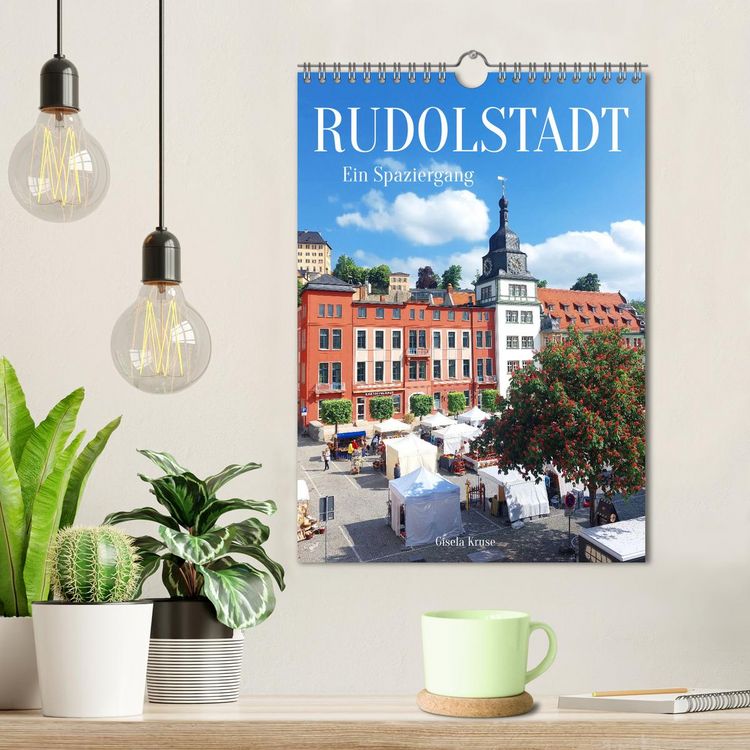 Produktbild: Rudolstadt - Ein Spaziergang (Wandkalender 2026 DIN A4 hoch), CALVENDO Monatskalender
