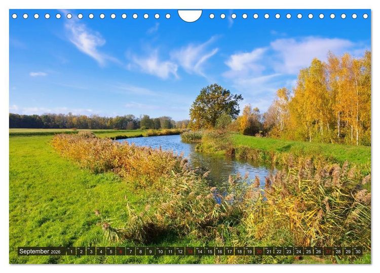 Produktbild: Spreewald - Malerische Kulturlandschaft in Brandenburg (Wandkalender 2026 DIN A4 quer), CALVENDO Monatskalender